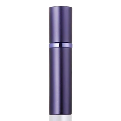 Afbeelding van SUBORAWOS Navulbare parfumverstuiver, mini parfumverstuiver voor onderweg, lege spuitfles parfum, handtas, parfumflessen op reis, 5 ml (blauw)