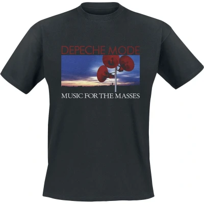 Afbeelding van Depeche Mode Music for the masses T shirt zwart M