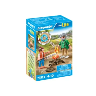 Afbeelding van Playmobil My Life Kampvuur met marshmallows 71513