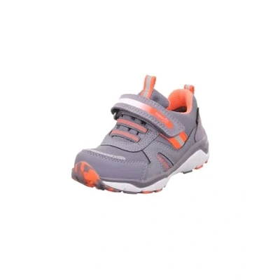Afbeelding van Superfit SPORT5 Sneakers laag voor kinderen, Maat: 22, Lila/orange Leer en textiel