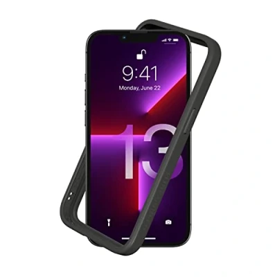 Afbeelding van RHINOSHIELD Bumper Case Compatible with [iPhone 13/13 Pro] CrashGuard NX Shock Absorbent Slim Design Protective Cover 3.5M / 11ft Drop Protection Graphite