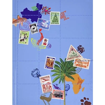 Afbeelding van Lot de 5ex album timbres globe 25634e (0)