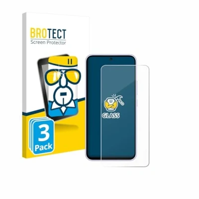 Afbeelding van BROTECT Glas Screenprotector voor Samsung Galaxy A54 5G Enterprise Edition Gehard Beschermglas 9H (3 Stuks)