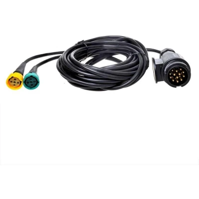 Afbeelding van Pro Plus Kabelset 5 meter Kabel Stekker 13 Polig naar 2 x Connector