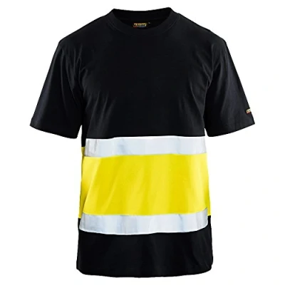 Afbeelding van Blaklader T shirt High Vis 3387 1030 Zwart/High Geel