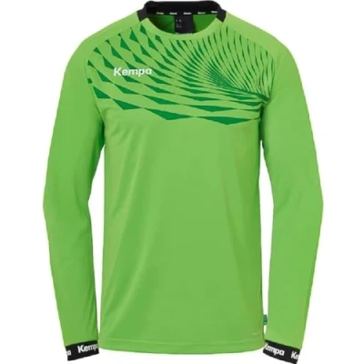 Afbeelding van Kempa Wave 26 Sporttrui met lange mouwen, uniseks, sporttrui, handbal, keepersshirt pullover voor volleybal, indoor, elastisch en sneldrogend, handbalshirt