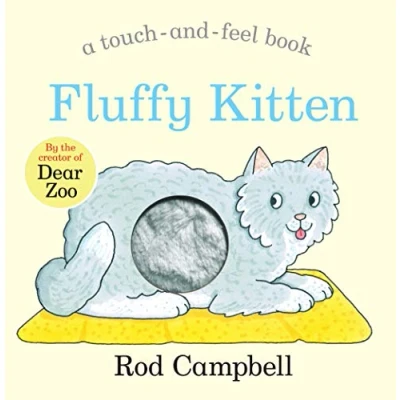 Afbeelding van Fluffy Kitten: A Touch and feel Book from the Creator of Dear Zoo