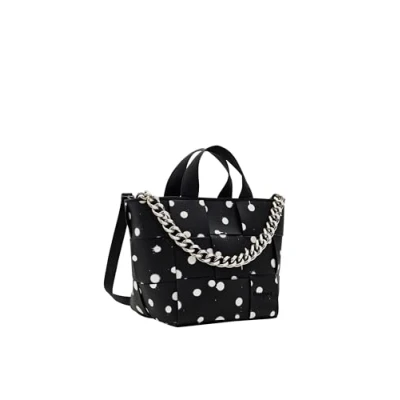 Afbeelding van Desigual New Splatter Valdivia Shopping Bag Black
