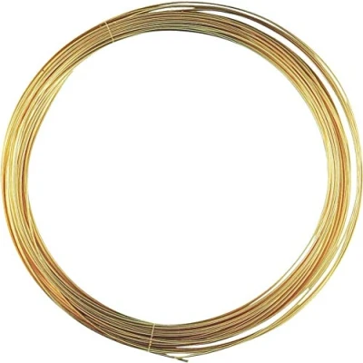Afbeelding van Knorr prandell 216460089 gouddraad Ø 0,8 mm 6 m, 24 karaat echt verguld