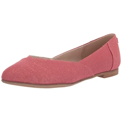 Afbeelding van TOMS Jutti Neat Ballerina&#039;s voor dames, Vervaagd Rose Metallic, 39 EU