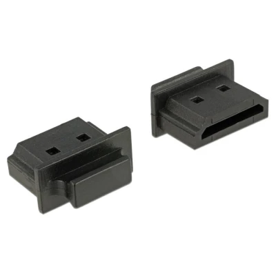 Afbeelding van Delock stofhoes voor HDMI A aansluiting met handvat 10 stuks zwart D