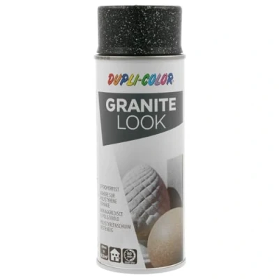 Afbeelding van dupli color graniet spray zwart 607837 400 ml