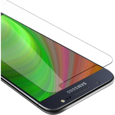 Afbeelding van Cadorabo Screenprotector geschikt voor Samsung Galaxy J5 2015 in KRISTALHELDER Tempered Display Pantser Film