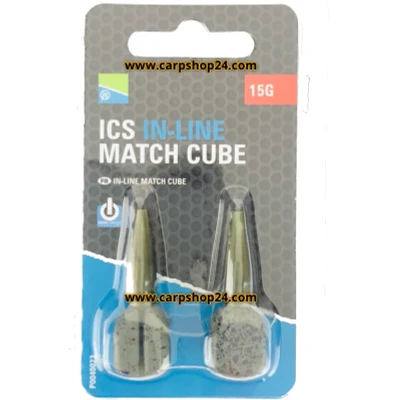 Afbeelding van Preston ICS In Line Match Cube (2 pcs) Maat : 15g