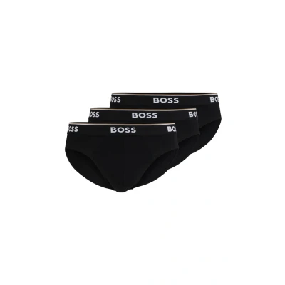 Afbeelding van BOSS Brief Power 3 PACK Slip, Heren, Maat: XS, Black