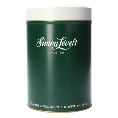 Afbeelding van Simon Lévelt koffieblik Donkergroen 500g