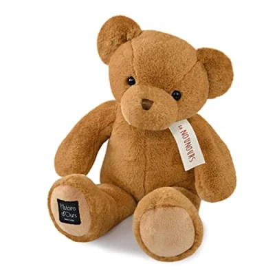 Afbeelding van Histoire d&#039;Ours Le Teddybeer, hazelnoot, 40 cm, bruin cm geboortecadeau HO3227