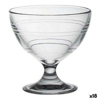 Afbeelding van Glas voor ijs en milkshakes Duralex Gigogne Transparant 250 ml (18 Stuks)