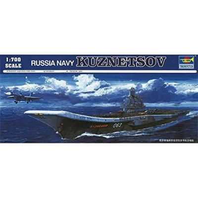 Afbeelding van Trumpeter 05713 Modelbouwset Russische vliegtuigdrager Kuznetsov