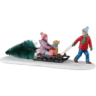 Afbeelding van Bringing Home Our Tree LEMAX