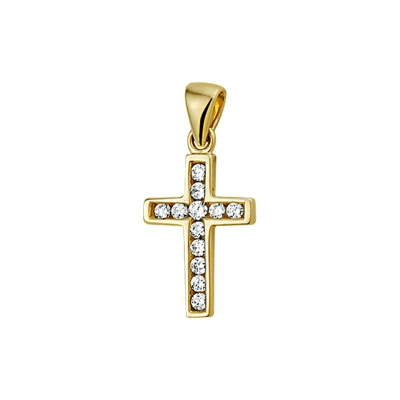 Afbeelding van Trendjuwelier huiscollectie Gouden bedel kruis