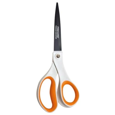 Afbeelding van Fiskars Non Stick Schaar Hobbyschaar Knutselschaar Scharen Titanium 21 cm