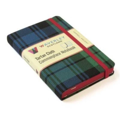 Afbeelding van Waverley (M): Campbell Ancient Tartan Cloth Commonplace Pocket Notebook