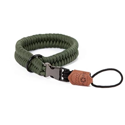 Afbeelding van C Rope Camera polsband The Claw van handgevlochten paracord met snelsluitsysteem, Legerolijf, One Size