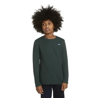 Afbeelding van Levi&#039;s Kids Ls thermische top L/S T stuk voor jongens, Dennenbos, 16 Jaren