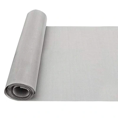 Afbeelding van FYSL Premium 304 roestvrij staal, geweven gaas, 120 mesh, metalen gaas 12 x 39,4 inch/30 100 cm snijbaar filterscherm, bladfiltratiedoek voor doe het zelf, filtergaas, filtratiedoek, thuis