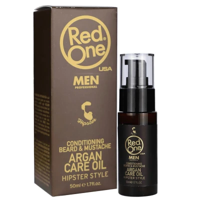 Afbeelding van Red One Conditioning Beard &amp; Mustache Argan Oil 50ml