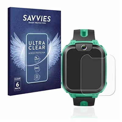 Afbeelding van Savvies (6 Stuks) Schermbeschermer voor Imoo Watch Phone Z1 Screen Protector Ultra Transparant