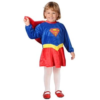 Afbeelding van Ciao S.r.l Kostuum Supergirl Katoen Rood/blauw/geel Mt 86/92