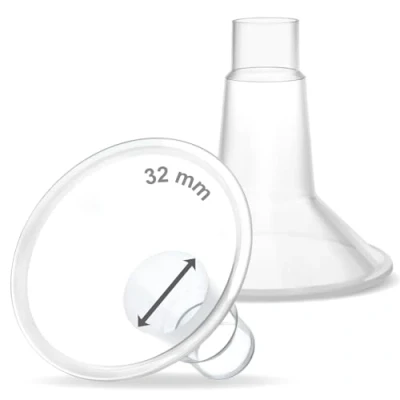 Afbeelding van Maymom MyFit 32mm Shield (2st) Compatibel w Widemouth Connector Niet Originele Spectra S2 Accessoires S1 Pomp Onderdelen Flens