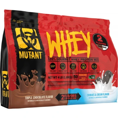 Afbeelding van Mutant Whey Dual Chamber Bag 1800gr Triple Choco / Cookies