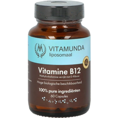 Afbeelding van Vitamunda Liposomale vitamine B12 60 capsules
