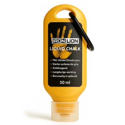 Afbeelding van Iron Lion Liquid chalk Vloeibaar magnesium Geel met citroengeur 50ml