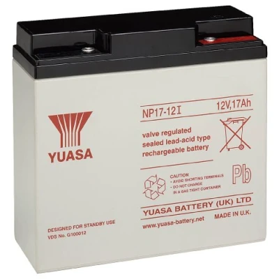 Afbeelding van Yuasa NP17 12I loodacccu 12V (M5 inwendige schroefdraad)