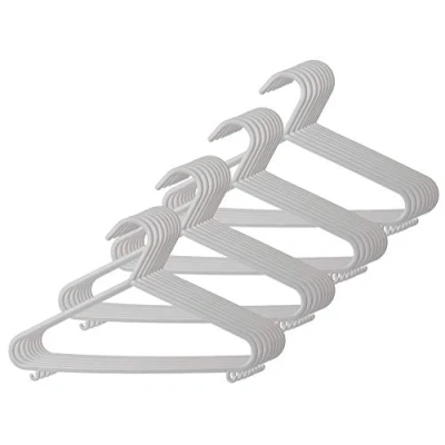 Afbeelding van Bieco kleerhanger kinderen 32 st. grijs lengte ca. 30 cm baby organisator maatscheider