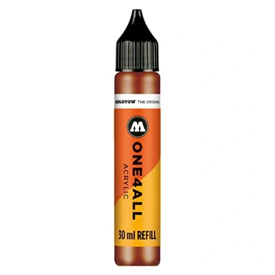 Afbeelding van Molotow ONE4ALL™ 30ml roodbruine navul Inkt op acrylbasis