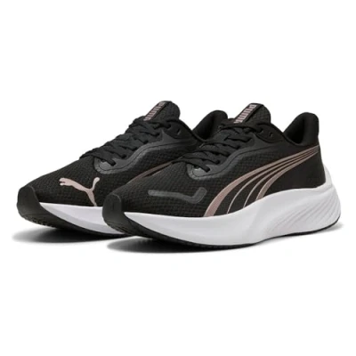 Afbeelding van Puma Unisex Pounce Lite Road hardloopschoen, Zwart Rose Goud, 38 EU