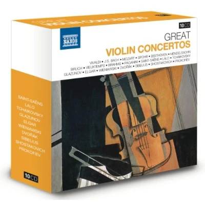 Afbeelding van Various Artists Great Violin Concertos (10 CD)