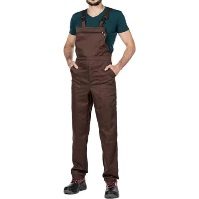 Afbeelding van Werkbroek voor Heren, Tuinbroek, Maten S XXXL, Werkoverall Gemaakt in de EU, Blaumann, Werkkleding Kwaliteit, Bruin, M