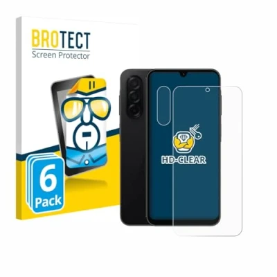 Afbeelding van BROTECT Screenprotector voor Samsung Galaxy A26 5G (Voor+Camera) Folie Beschermfolie transparant (6 Stuks)