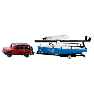 Afbeelding van siku Mercedes AMG G65 met zeilboot 2564