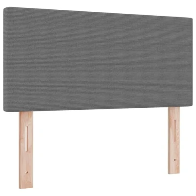 Afbeelding van vidaXL Hoofdbord Lichtgrijs Stof en Hout Eenpersoon Minimalistisch