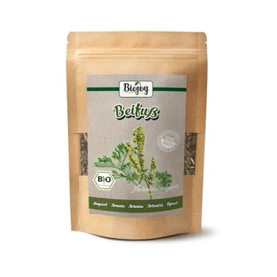 Afbeelding van Biojoy BIO Bijvoet thee (100 g), gedroogd en gesneden, zonder additieven (Artemisia vulgaris)