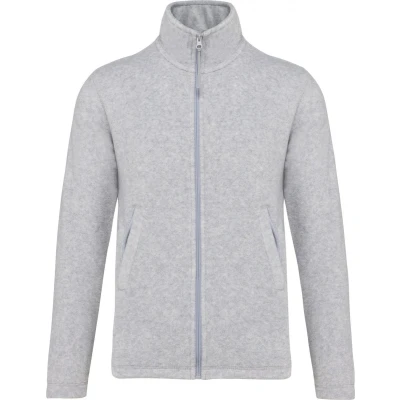 Afbeelding van Kariban Microfleece met rits kind K920 Ash Heather