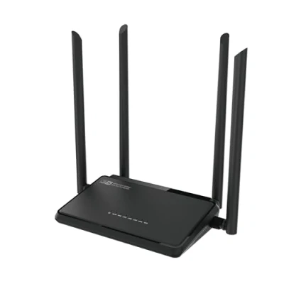Afbeelding van Talius RT 300 N4D Draadloze router, WLAN N, MBs, 4 LAN poorten, antennes