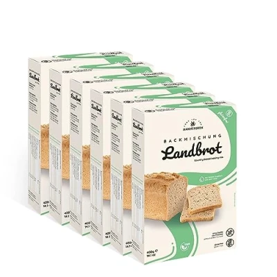 Afbeelding van Hanneforth Glutenvrij bakmengsel landbrood 6x400gr